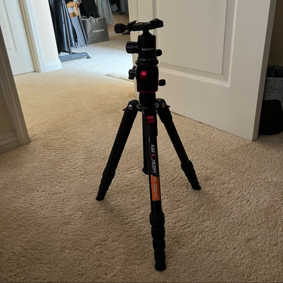 K&F Concept 67 inch Camera Tripod Horizontal Aluminum Tripods Portable Monopod - Picture 8 of 9